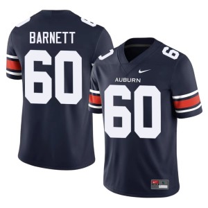 Men's Auburn University Tigers #60 Navy College Football 2026-27 Cade Barnett Jerseys 749776-447