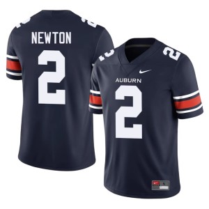 Mens #2 Cam Newton 2026 College Football Navy AU Jersey 920686-352