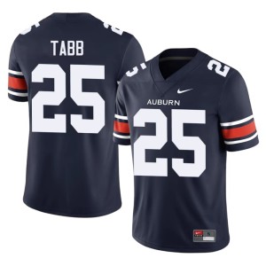 Men's Auburn Tigers Navy College Football Damonte Tabb #25 NCAA Jerseys 938750-330