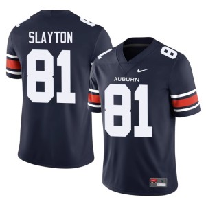 Men's 2026 College Football Darius Slayton Navy Tigers #81 Jersey 932374-895