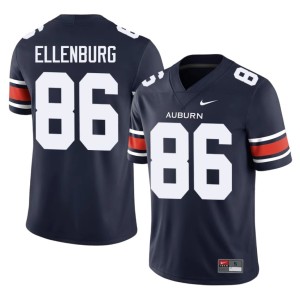 Mens Auburn University Jack Ellenburg Navy #86 College Football Replica Jerseys 967021-870