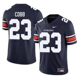 Men College Football #23 Jeremiah Cobb University Navy Auburn War Eagles Jerseys 874163-214