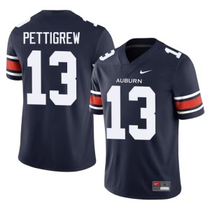 Men's College Football 2026 #13 Kory Pettigrew Navy War Eagle Jerseys 744518-251