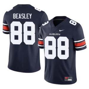 Men Navy 2026-27 College Football #88 Auburn Tigers Terry Beasley Jerseys 869336-833