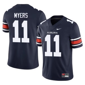 Men #11 College Football 2026-27 Will Myers Navy War Eagle Jerseys 453504-561