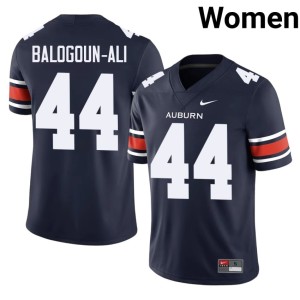 Women College Football High School AU Navy #44 Adam Balogoun-Ali Jerseys 397321-904