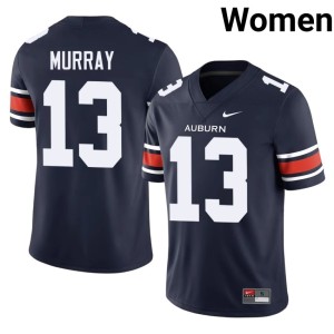 Women College Football #13 Navy Chris Murray Tigers NCAA Jersey 938835-578