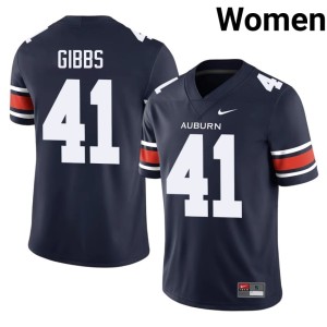 Womens College Football NCAA Connor Gibbs Navy War Eagle #41 Jersey 587885-331