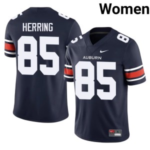 Womens Alumni Hunter Herring Auburn College Football #85 Navy Jersey 238434-629
