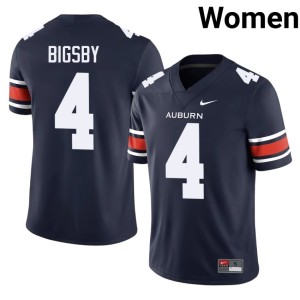 Women Stitched #4 Navy College Football AU Tank Bigsby Jersey 504765-844