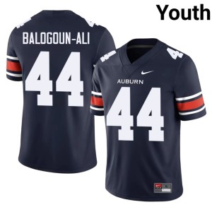 Youth College Football War Eagle Navy Stitched Adam Balogoun-Ali #44 Jerseys 857044-752