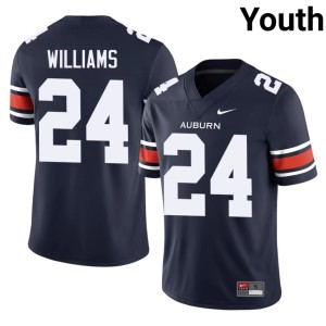 Youth Limited #24 Carnell Williams Navy Auburn Tigers College Football Jersey 400785-153