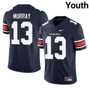 Youth #13 Navy Tigers College Football Chris Murray Replica Jerseys 949249-980