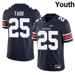 Youth Auburn University Damonte Tabb Navy College Football #25 High School Jerseys 464268-674