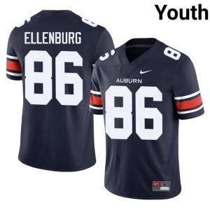 Youth Auburn University Tigers Player Navy Jack Ellenburg #86 College Football Jerseys 103470-101