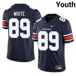 Youth #89 Jake White Navy Auburn University Tigers College Football Replica Jerseys 201330-974
