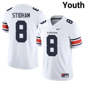 Youth White College Football Jarrett Stidham Auburn University #8 2026 Jersey 478524-518