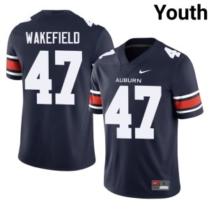 Youth College Football #47 Navy Travis Wakefield AU 2026-27 Jerseys 735575-486